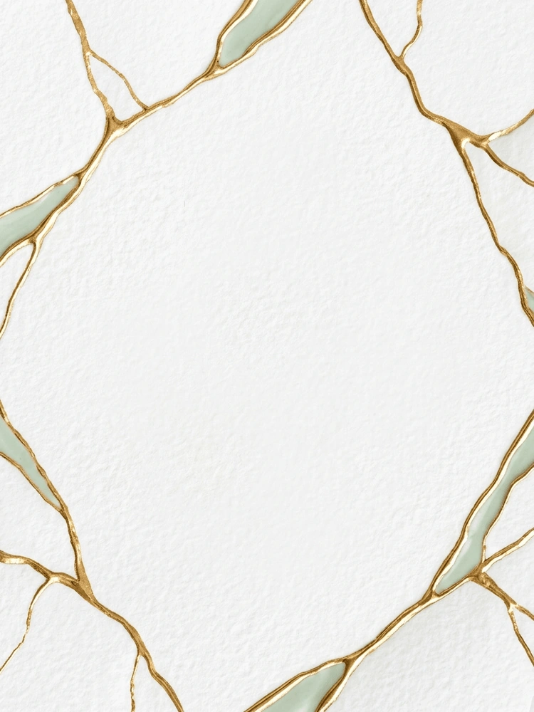 Kintsugi Porcelain — a free classic wedding invitation template on InviteDrop