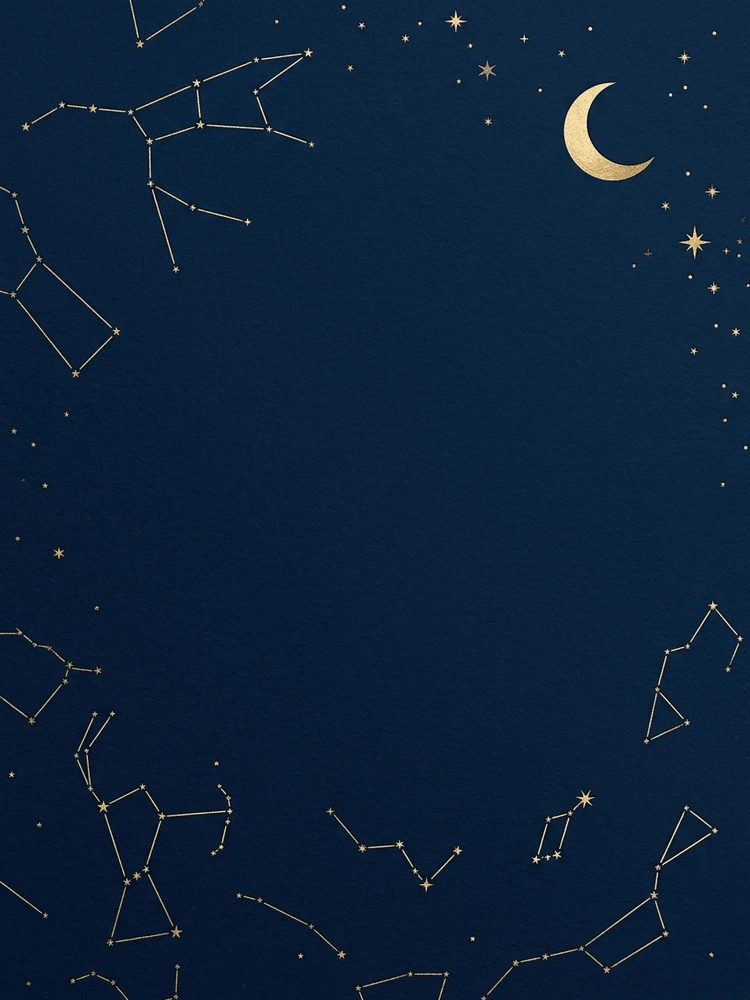 Written in the Stars — a free classic wedding invitation template on InviteDrop