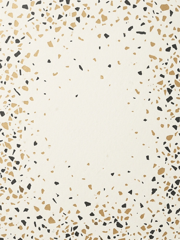 Terrazzo — a free neutral wedding invitation template on InviteDrop