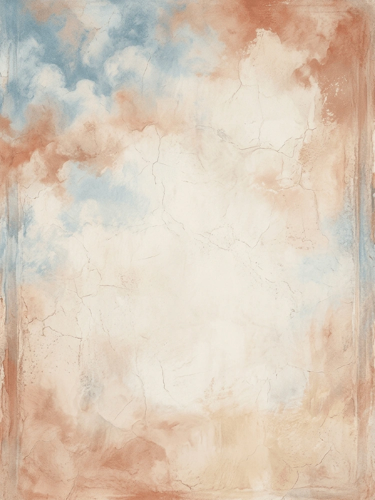 Faded Fresco — a free classic wedding invitation template on InviteDrop