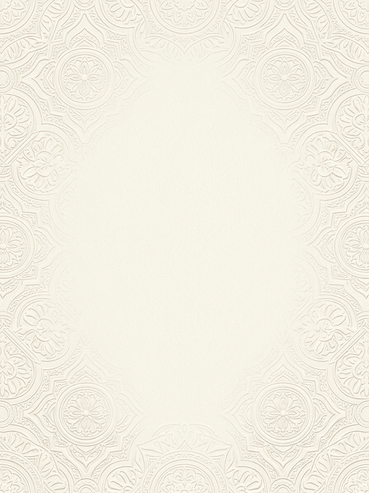Cream Damask — a free classic wedding invitation template on InviteDrop