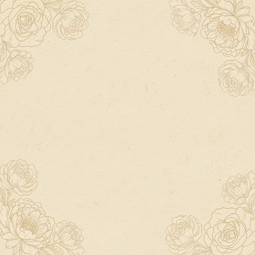 Whisper Floral — a free neutral wedding invitation template on InviteDrop