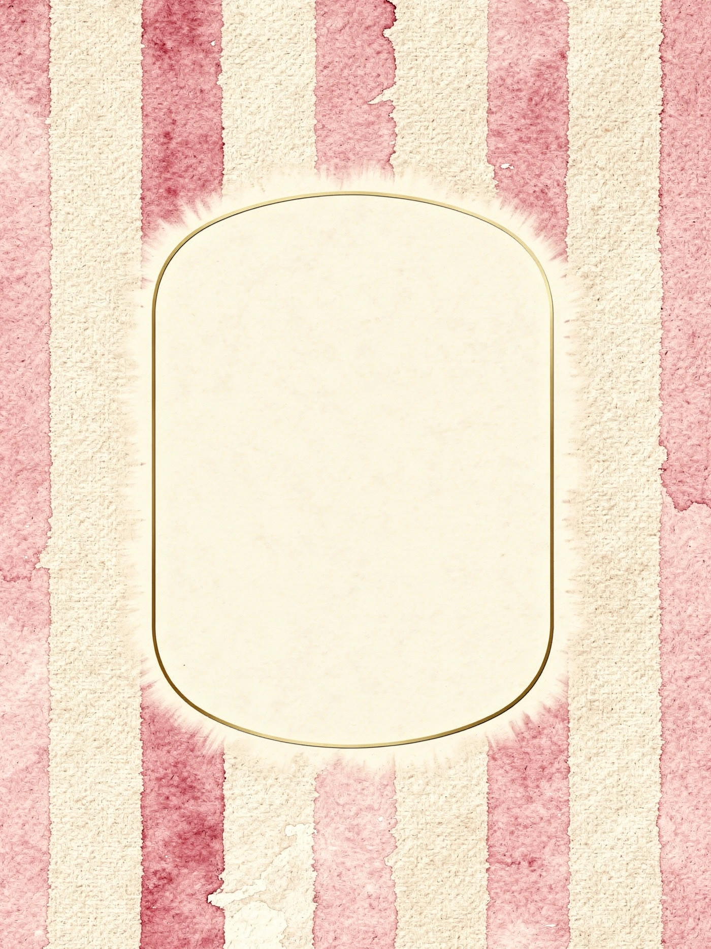 Blush Ticking — a free minimalist baby shower invitation template on InviteDrop