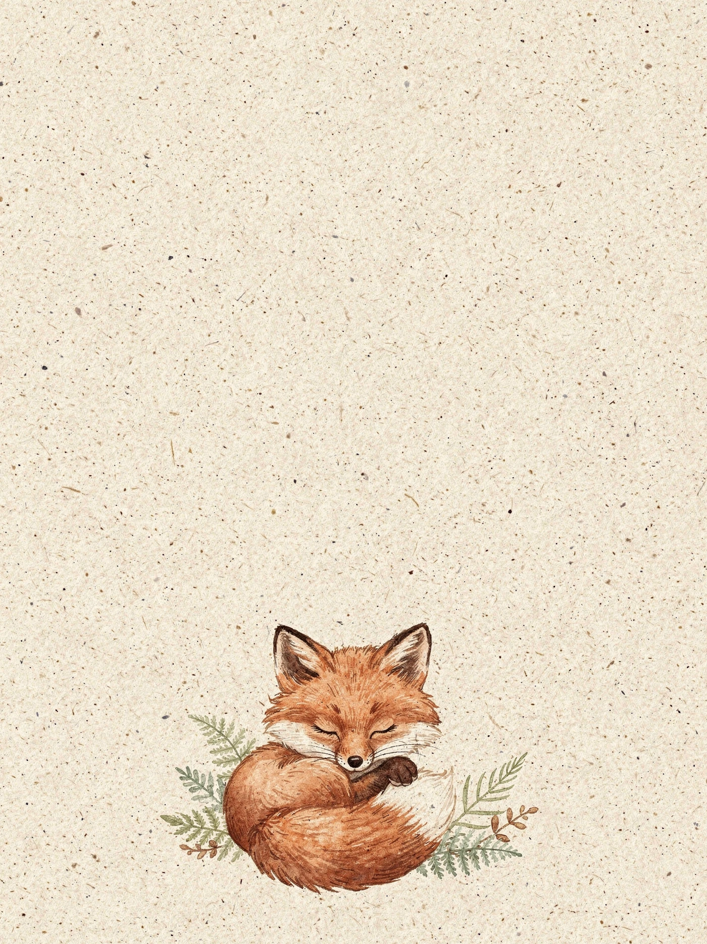 Woodland Fox — a free playful baby shower invitation template on InviteDrop