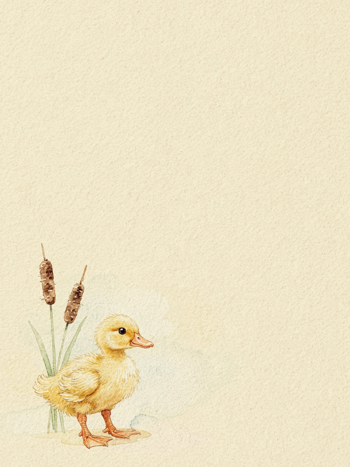 Duckling — a free playful baby shower invitation template on InviteDrop