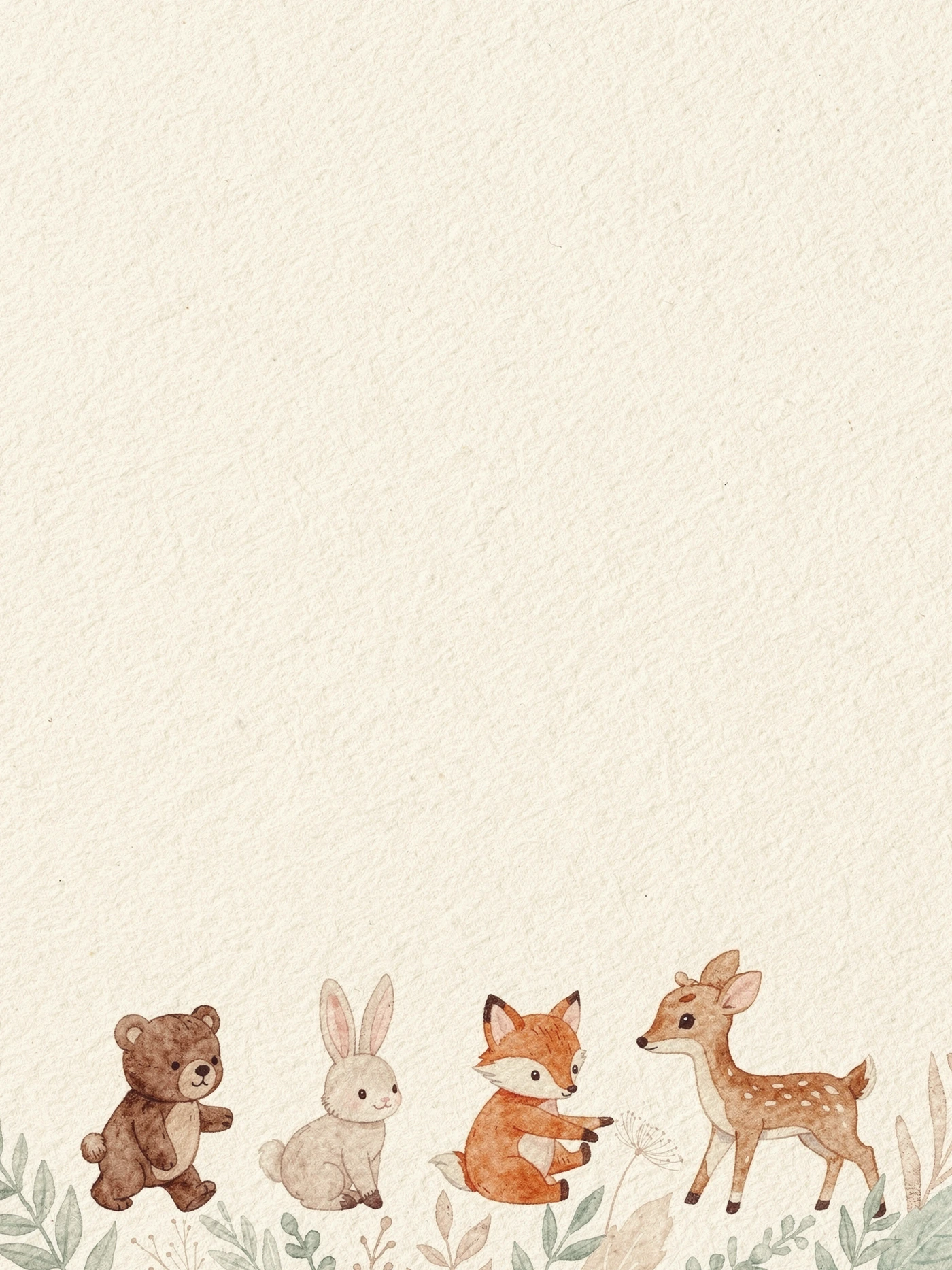 Animal Parade — a free playful baby shower invitation template on InviteDrop