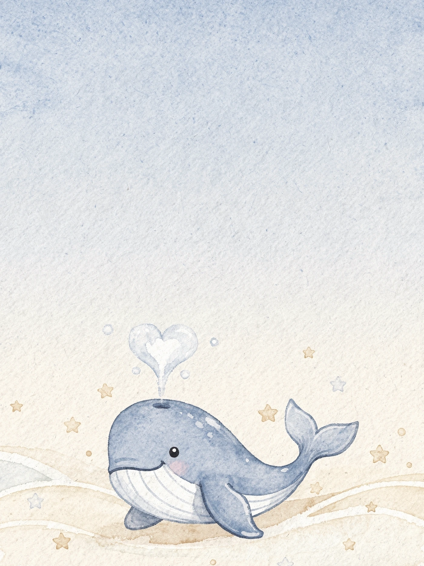 Whale Nautical — a free playful baby shower invitation template on InviteDrop