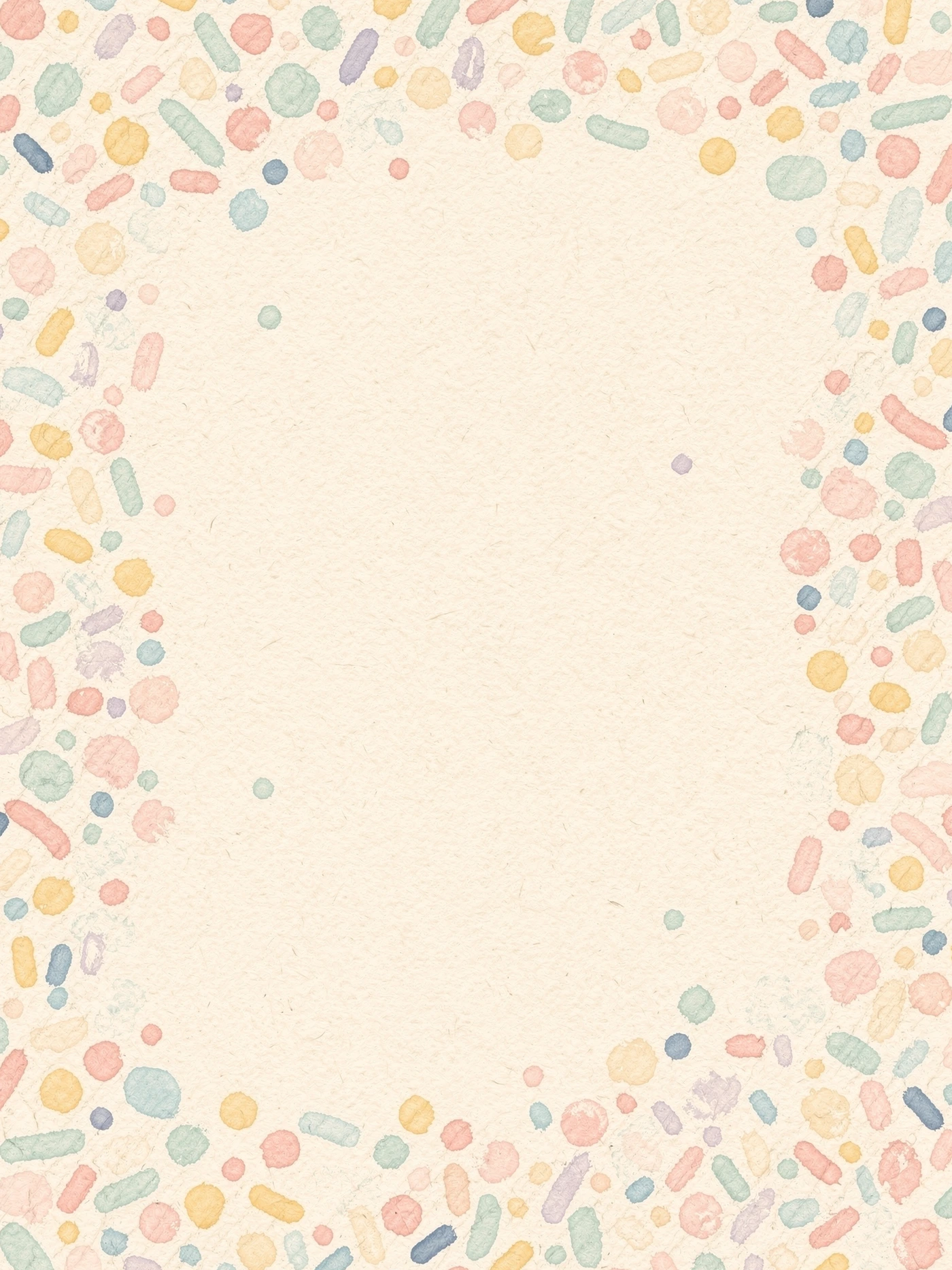 Sprinkles — a free whimsical birthday invitation template on InviteDrop