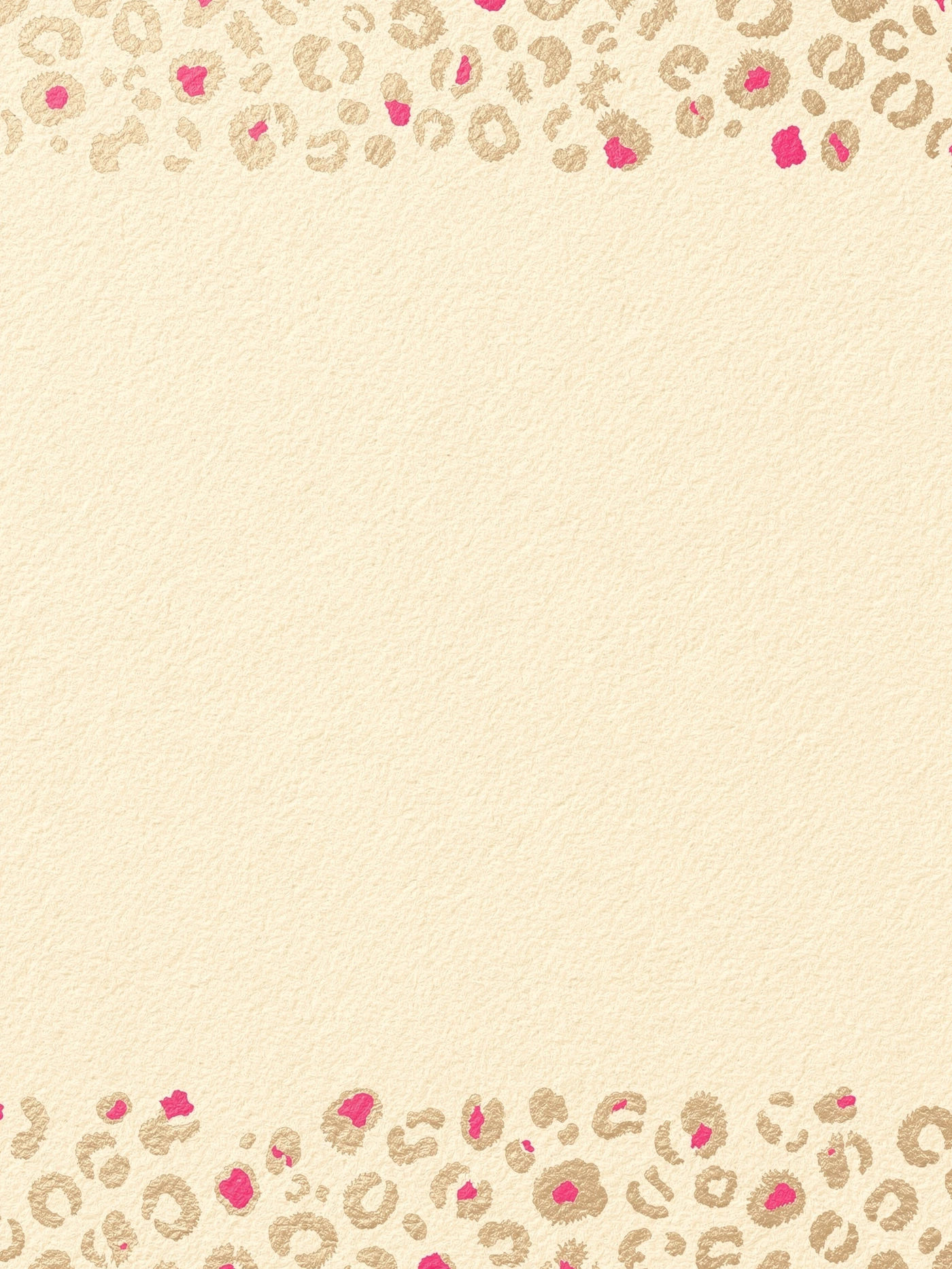 Leopard Pink — a free pink birthday invitation template on InviteDrop