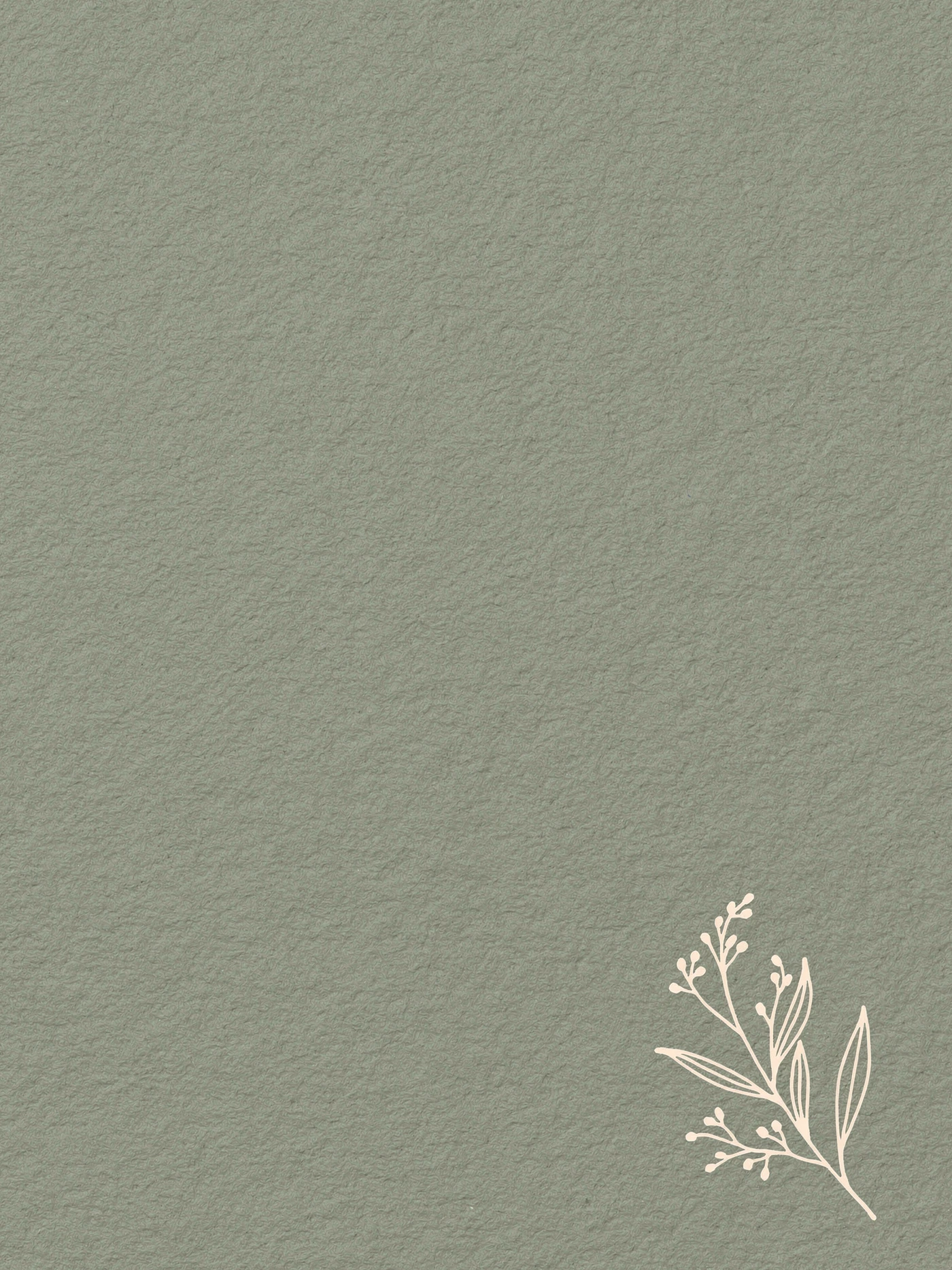 Sage Minimal — a free minimalist birthday invitation template on InviteDrop