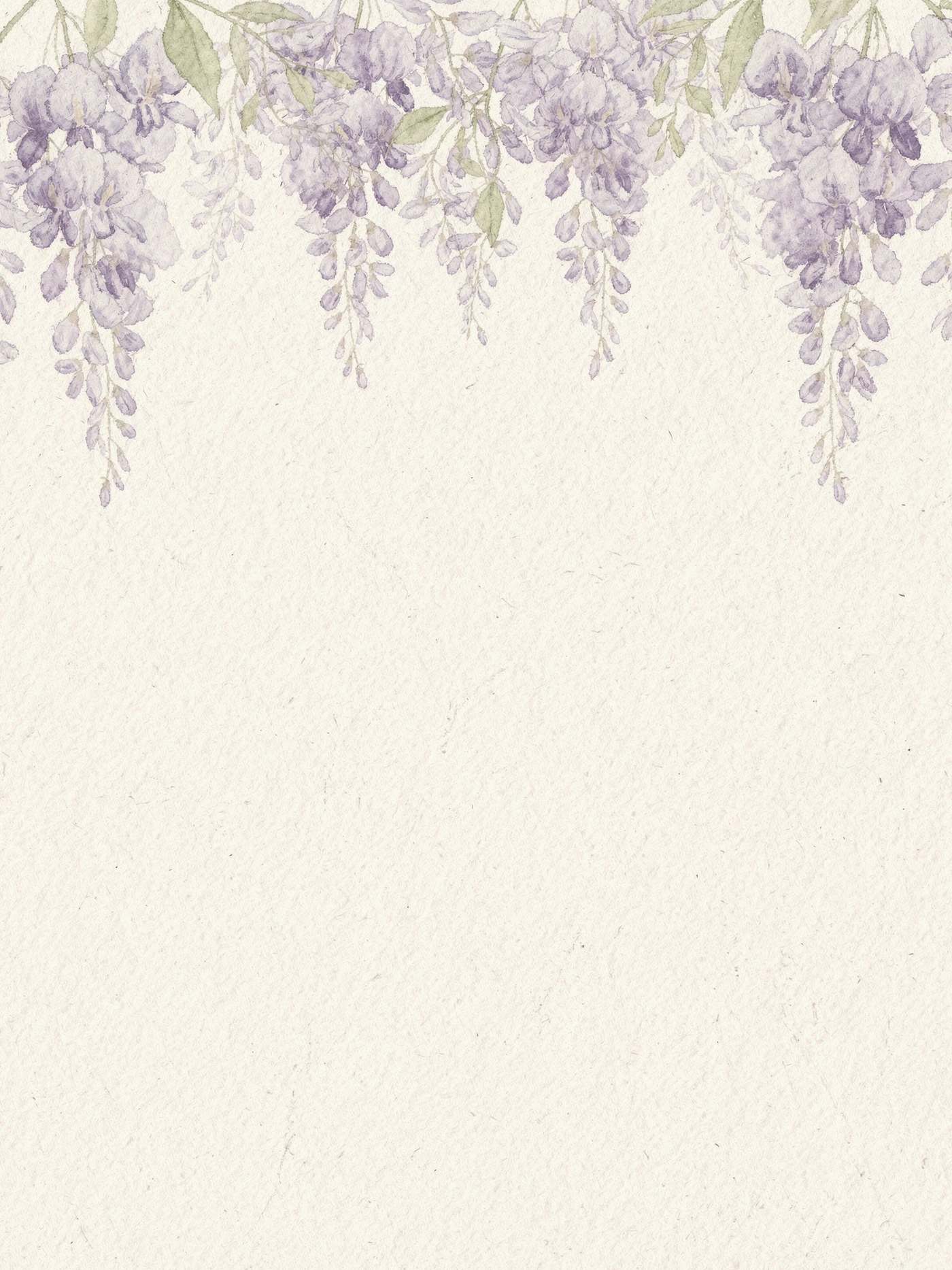 Wisteria — a free floral bridal shower invitation template on InviteDrop