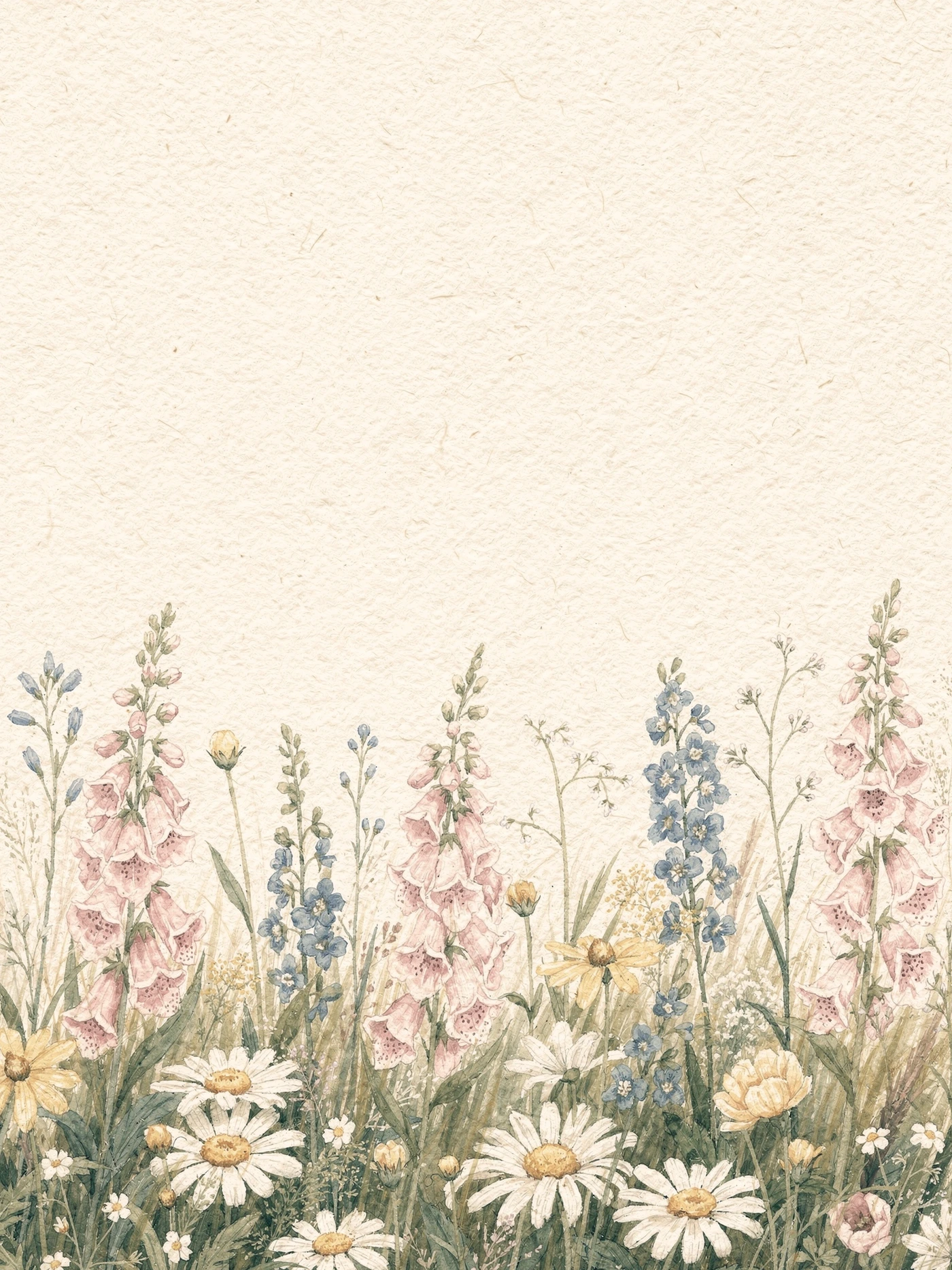 English Garden — a free floral bridal shower invitation template on InviteDrop