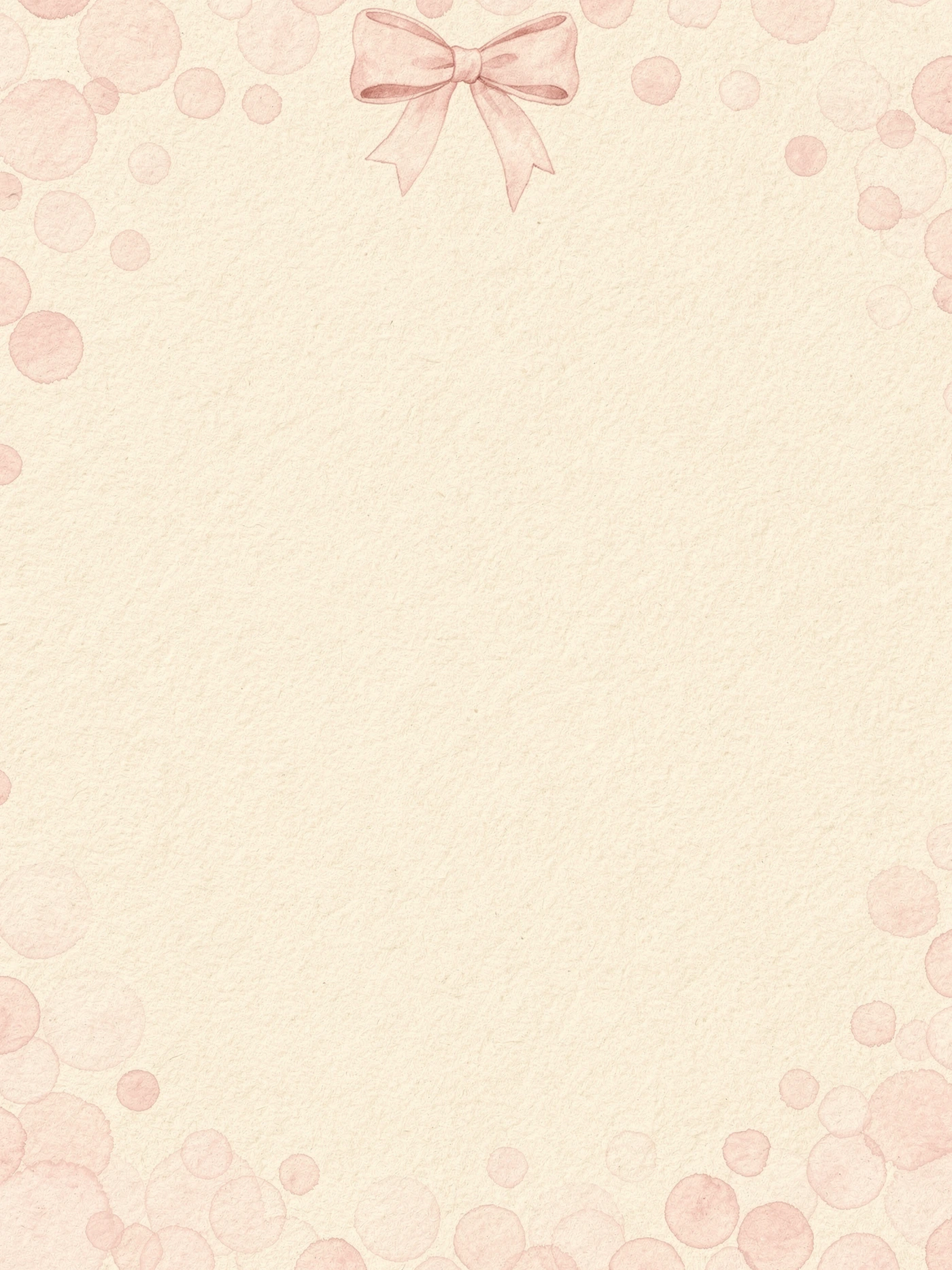 Polkadot Bow — a free whimsical bridal shower invitation template on InviteDrop