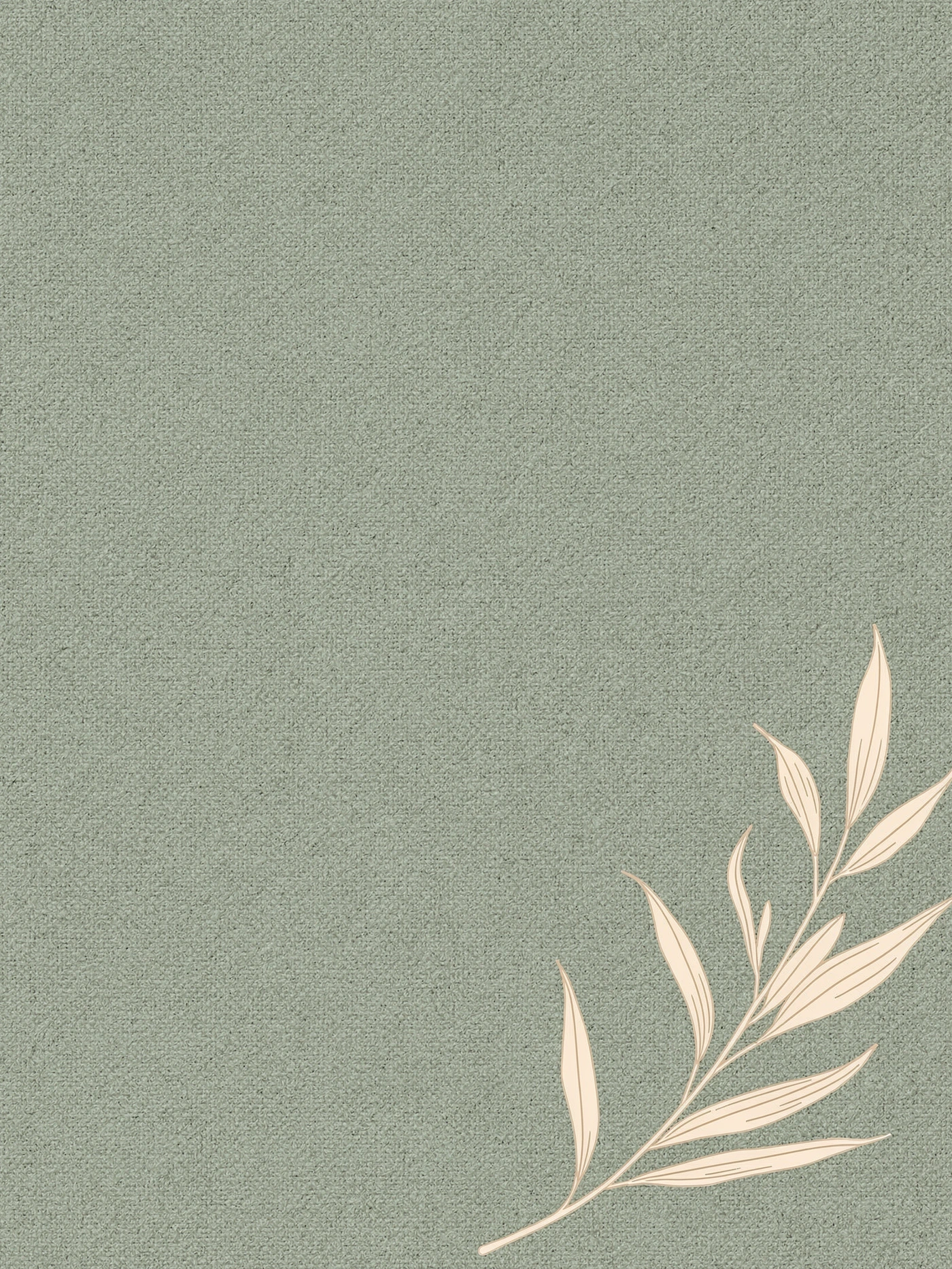 Sage Linen — a free minimalist bridal shower invitation template on InviteDrop